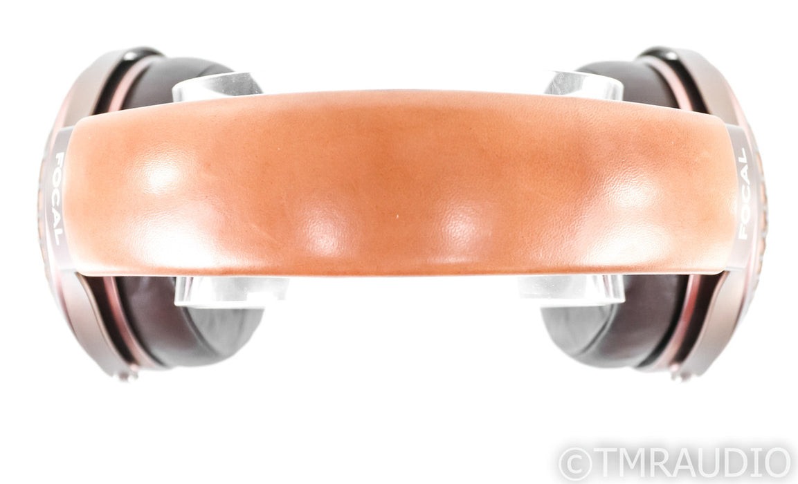 Focal Stellia Closed Back Headphones; Chocolate; Chocolate