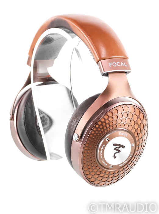 Focal Stellia Closed Back Headphones; Chocolate; Chocolate