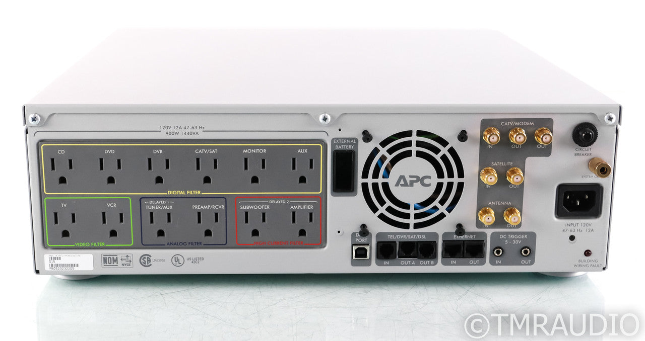 APC S15 AC Power Line Conditioner With Battery Backup; S-15; Silver; S-15; Silver