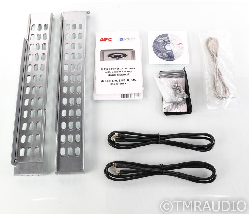 APC S15 AC Power Line Conditioner With Battery Backup; S-15; Silver; S-15; Silver