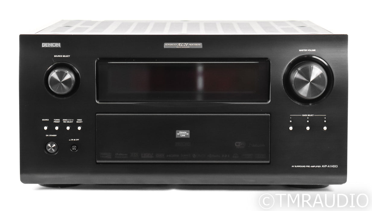Denon AVP-A1HDCI 7.1 Channel Home Theater Processor; AVPA1HDCI; MM Phono; Remote; AVPA1HDCI; MM Phono; Remote