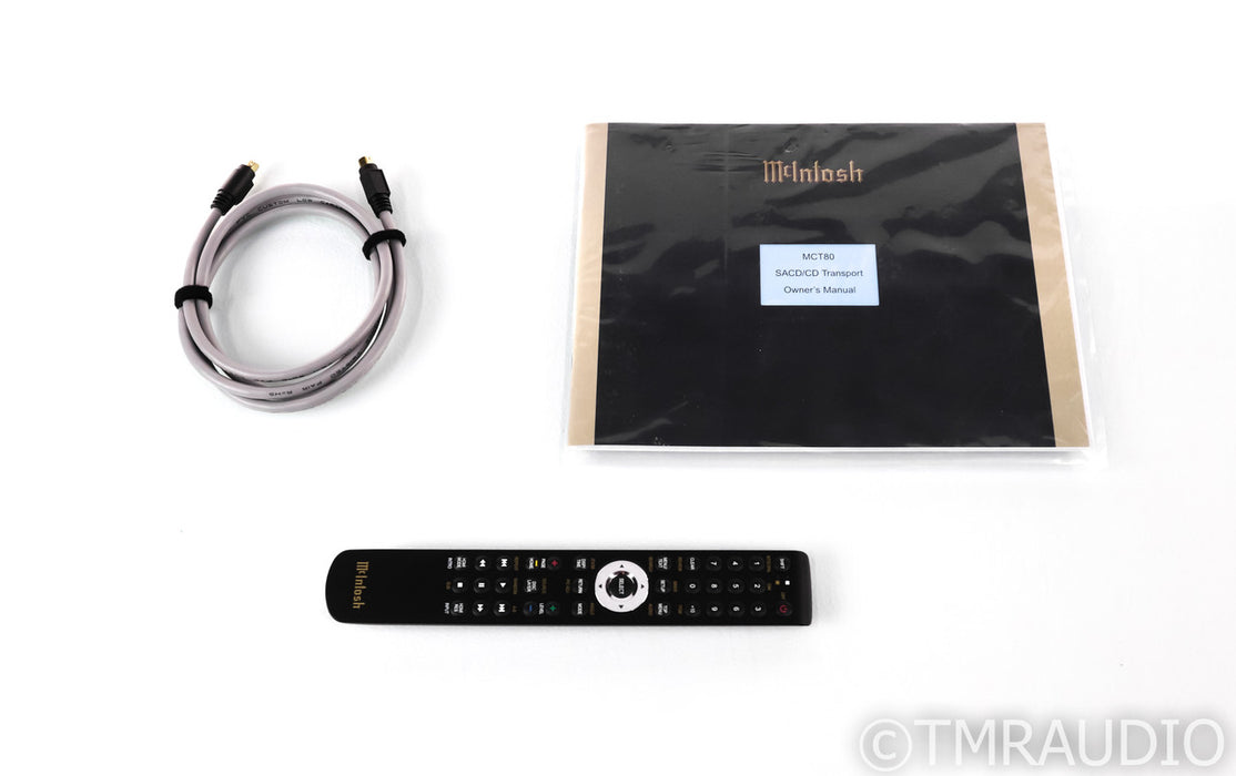 McIntosh MCT80 SACD / CD Transport; MCT-80; Remote