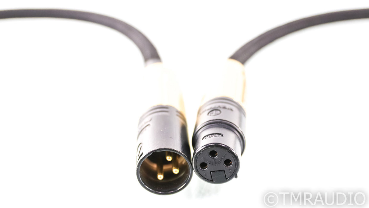 McIntosh CBA1M XLR Cables; 1m Pair Balanced Interconnects; CBA-1M