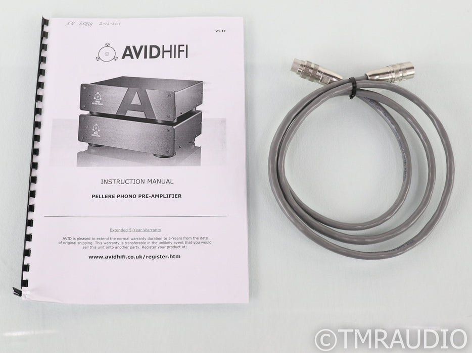 Avid Pellere MM / MC Phono Preamplifier