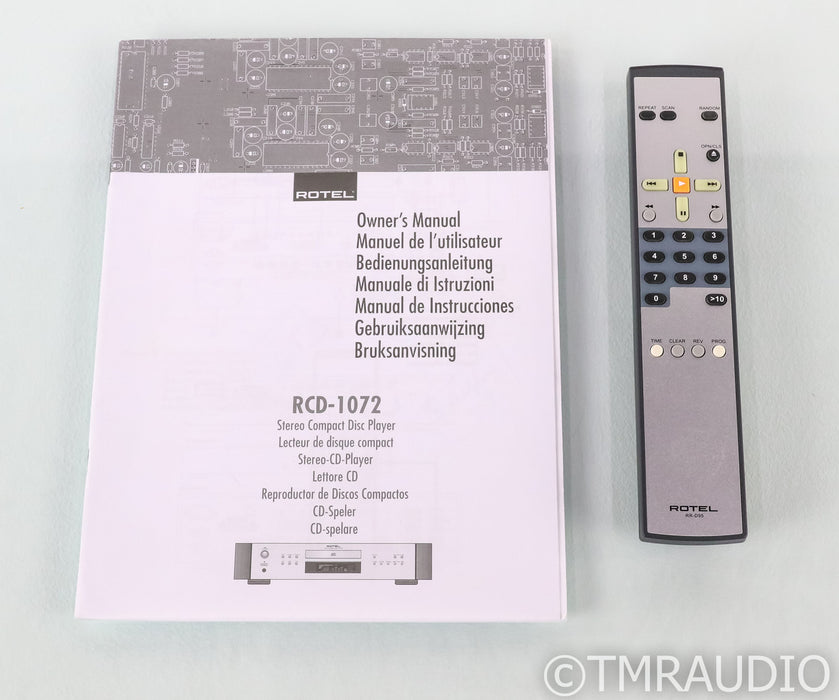 Rotel RCD-1072 CD Player