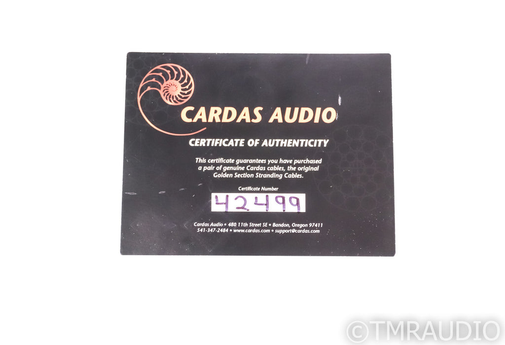Cardas Clear Sky Speaker Cables; 1.5m Pair