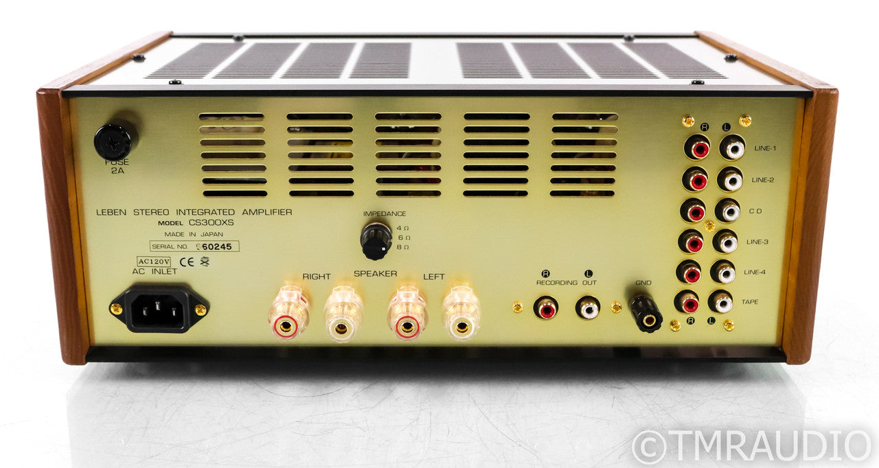 Leben CS300XS Stereo Tube Integrated Amplifer