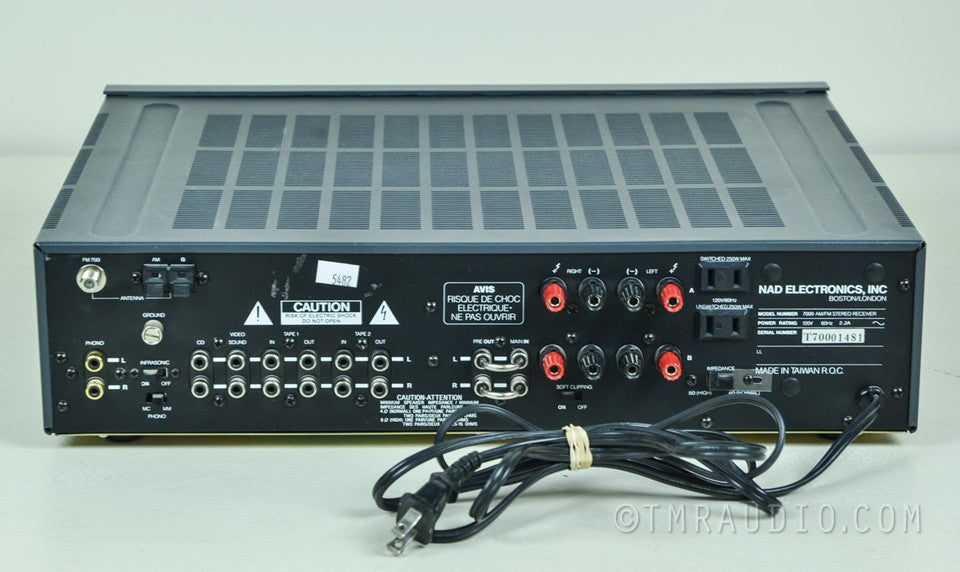 NAD Monitor Series Stereo AM/FM Receiver Model 7000