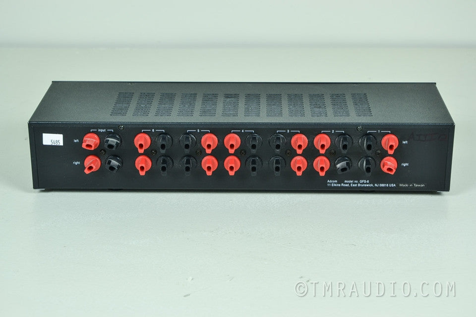 Adcom GFS-6 6-way Audiophile Speaker Selector