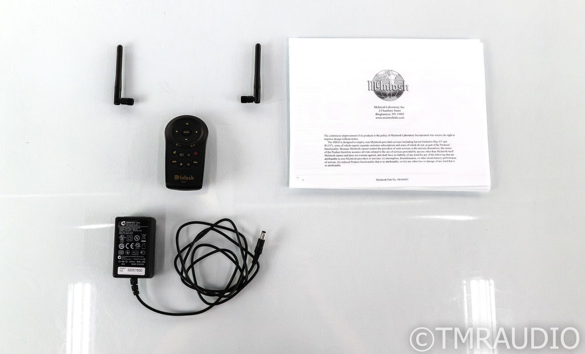McIntosh MB50 Wireless Network Streamer; MB-50; Remote; Play-Fi