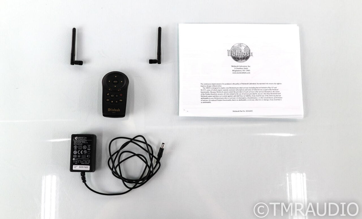 McIntosh MB50 Wireless Network Streamer; MB-50; Remote; Play-Fi