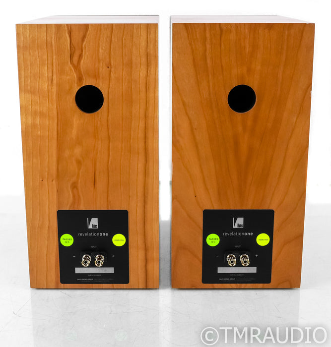 Hales Revelation One Bookshelf Speakers; Cherry Pair