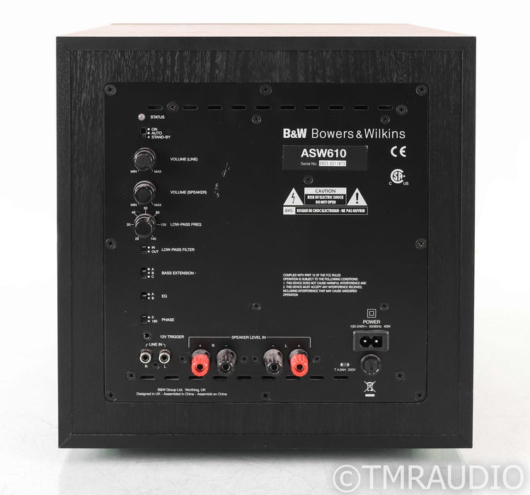 B&W ASW610 10" Powered Subwoofer