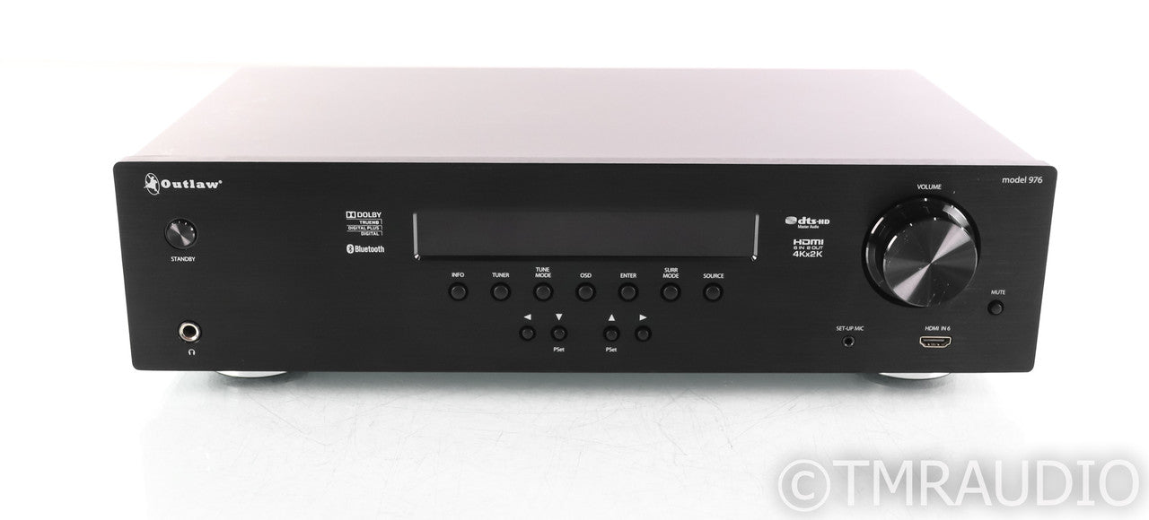 Outlaw Model 976 Home Theater Processor; Black; Remote; Black; Remote