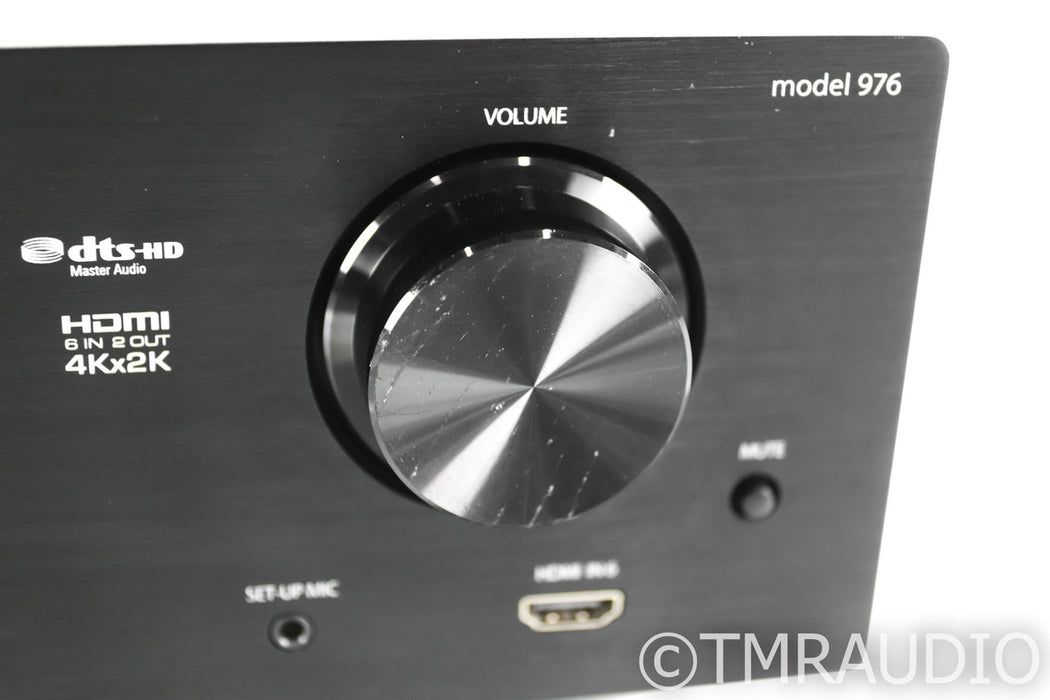 Outlaw Model 976 Home Theater Processor; Black; Remote; Black; Remote