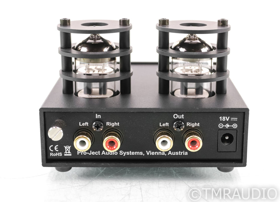 Pro-Ject Audio Tube Box S2 Stereo Tube MM / MC Phono Preamplifier; Black