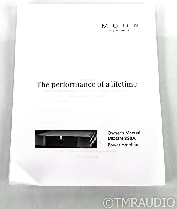 Simaudio Moon Neo 330A Stereo Power Amplifier