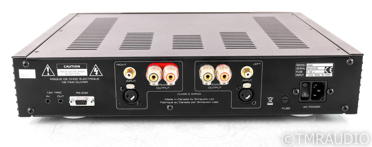 Simaudio Moon Neo 330A Stereo Power Amplifier