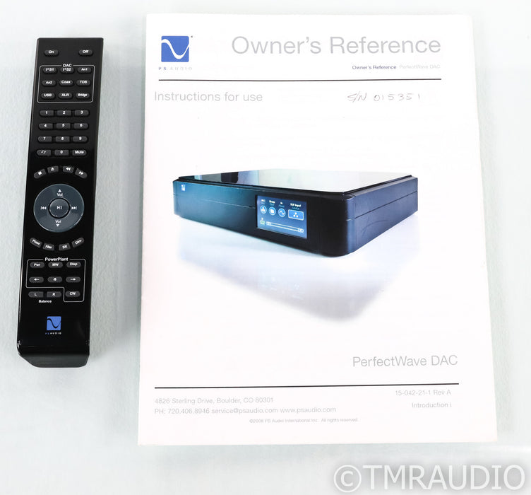 PS Audio PerfectWave DAC MKII