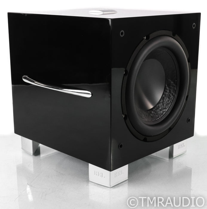 REL S/2 10" Powered Subwoofer; Piano Black; S-2; Piano Black; S-2