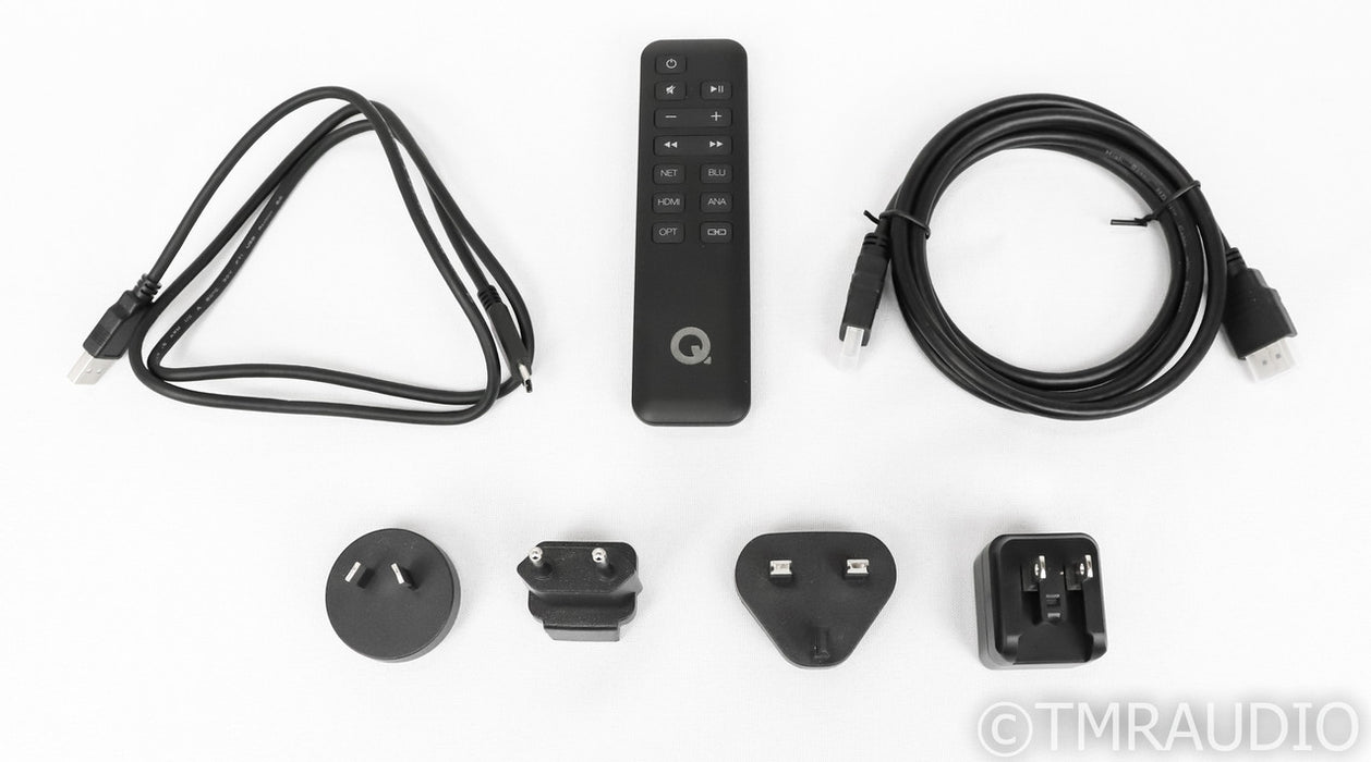 Q Acoustics Q Active 400 Wireless Floorstanding Speakers; Black Pair w/ Hub (Demo)