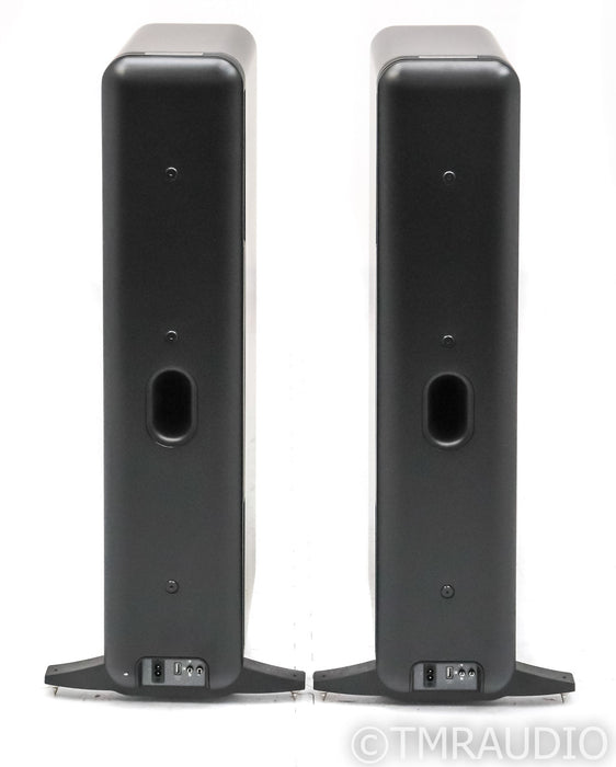 Q Acoustics Q Active 400 Wireless Floorstanding Speakers; Black Pair w/ Hub (Demo)