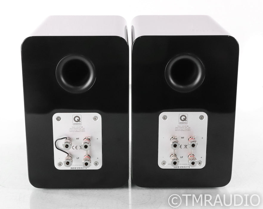 Q Acoustics Concept 20 Bookshelf Speakers; Black Pair; Black Pair