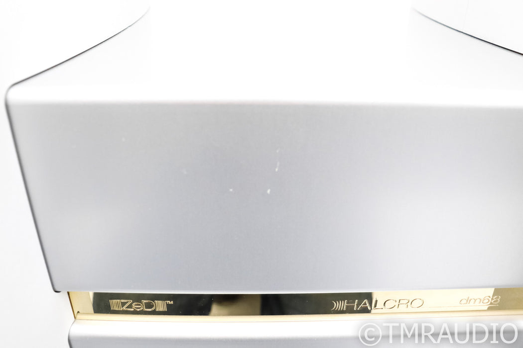 Halcro dm68 Mono Amplifier; Silver Pair; DM-68