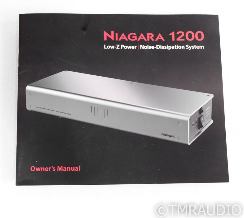 AudioQuest Niagara 1200 AC Power Line Conditioner
