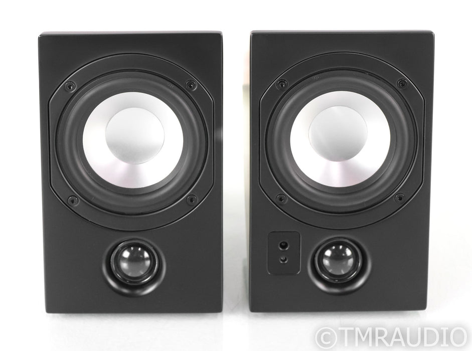 Vanatoo Transparent Zero Powered Bookshelf Speakers; Black Pair; Bluetooth