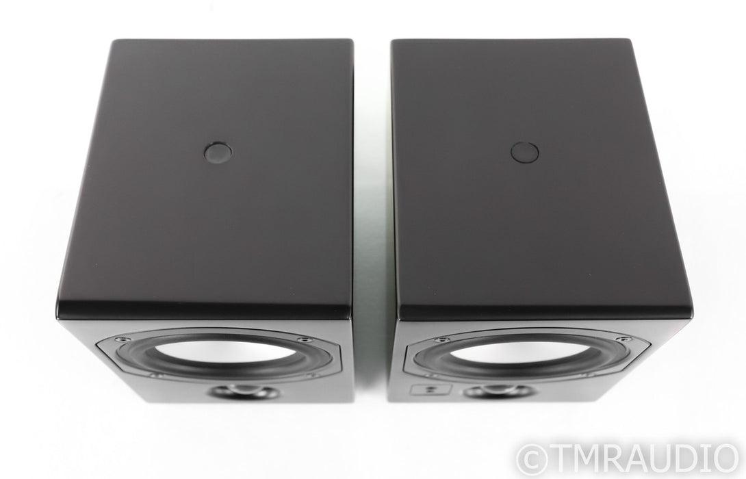 Vanatoo Transparent Zero Powered Bookshelf Speakers; Black Pair; Bluetooth