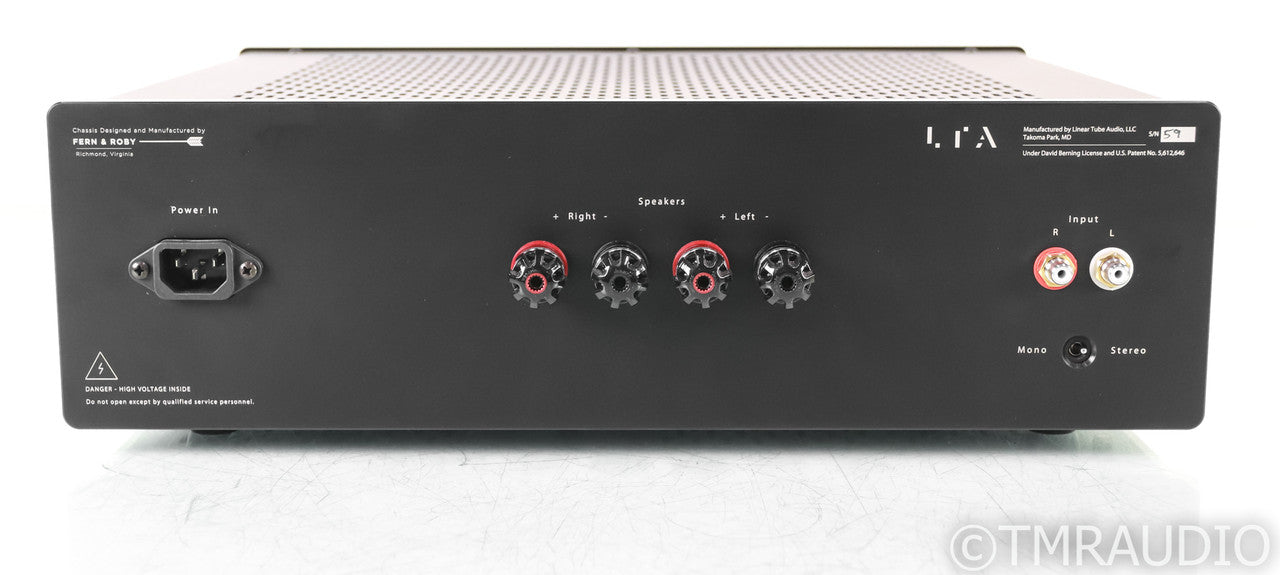Linear Tube Audio ZOTL Ultralinear Stereo Tube Power Amplifier