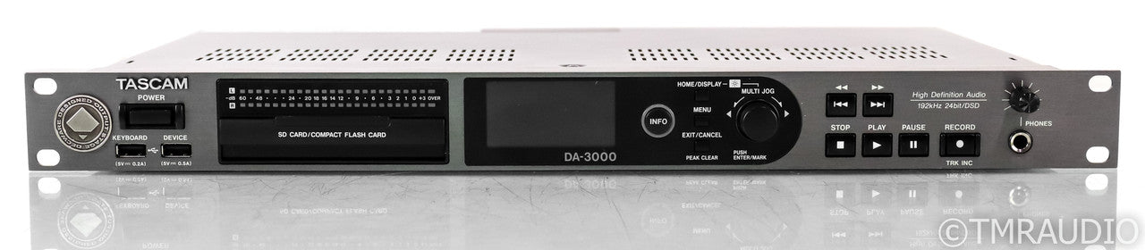 Tascam DA-3000 Digital Audio Recorder; AD/DA Converter; Decware ZDSD Modification