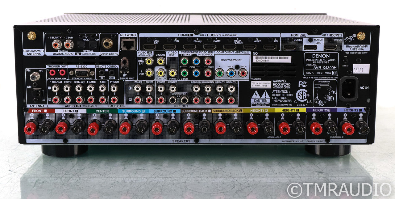 Denon AVR-X4300H 9.2 Channel Home Theater Receiver