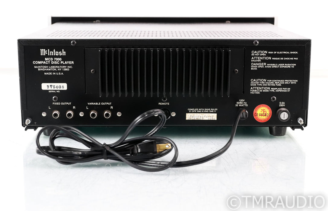 McIntosh MCD7000 Vintage CD Player