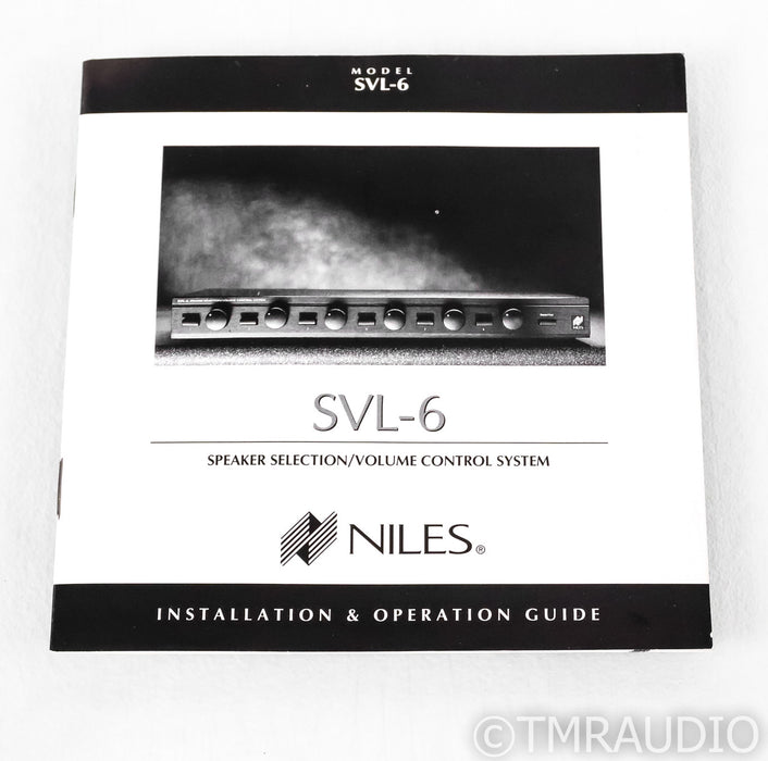 Niles SVL-6 6 Channel Speaker Selector
