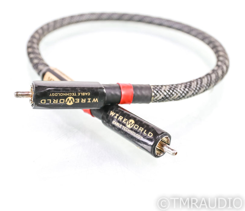 WireWorld Platinum Eclipse 8 RCA Cable; Single 0.5m Interconnect