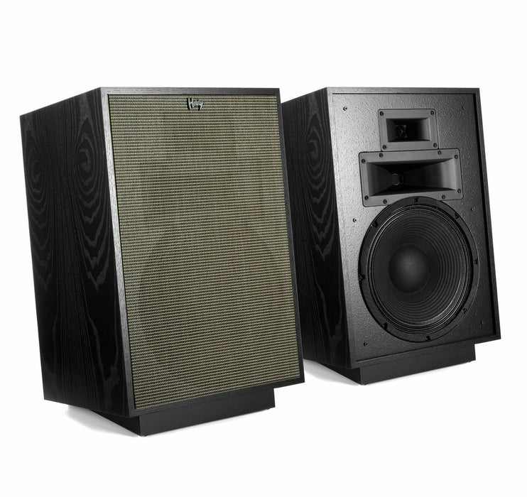 Klipsch Heritage Heresy IV Floorstanding Speakers; Black Ash Pair (New)