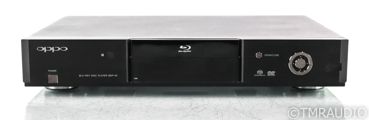 Oppo BDP-83 Universal Blu-Ray Player; BDP83; Black