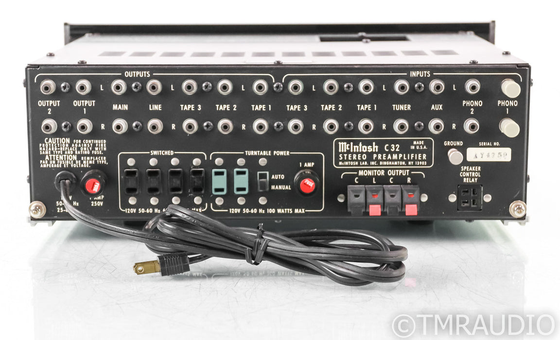 McIntosh C32 Vintage Stereo Preamplifier