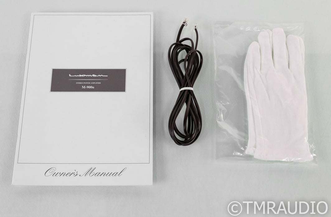 Luxman M-900u Stereo Power Amplifier; M900u; Silver; M900u; Silver