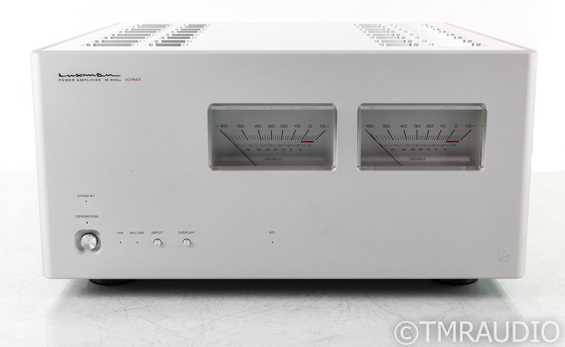 Luxman M-900u Stereo Power Amplifier; M900u; Silver; M900u; Silver
