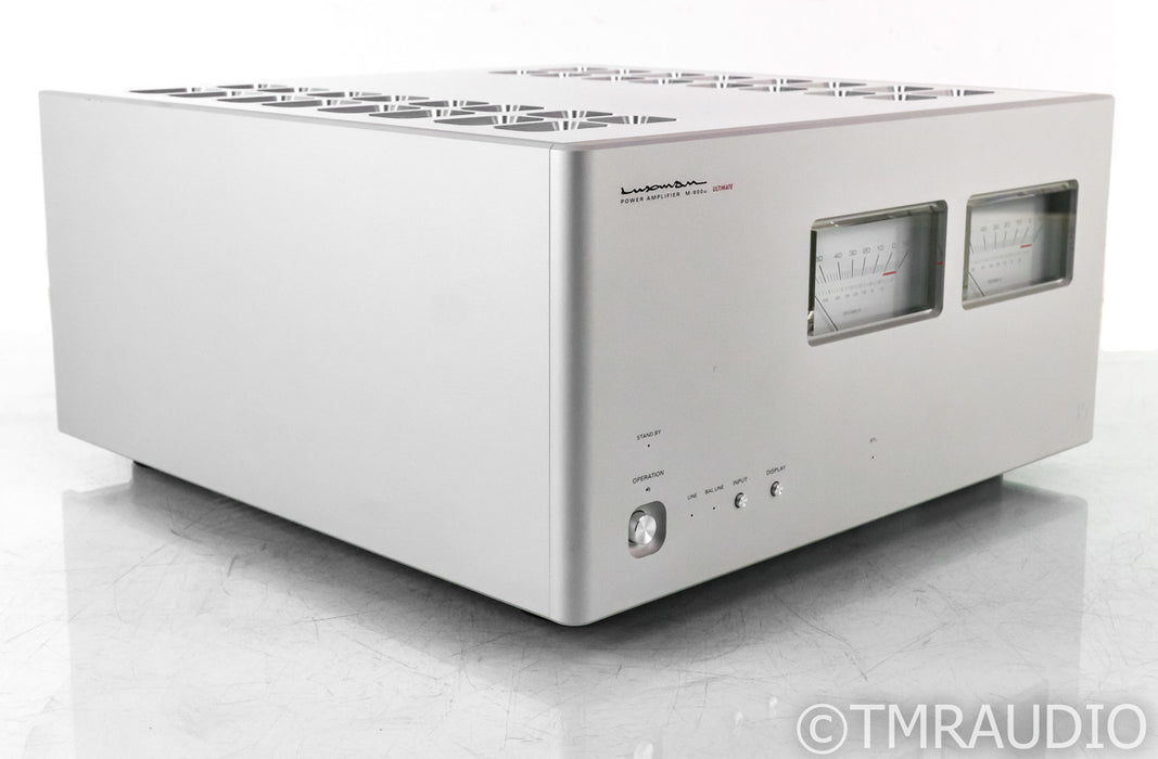 Luxman M-900u Stereo Power Amplifier; M900u; Silver; M900u; Silver