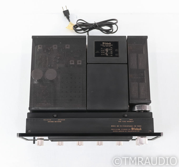 McIntosh MR78 Vintage FM Tuner; MR-78