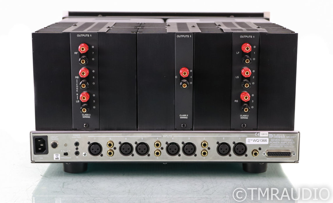 McIntosh MC207 7 Channel Power Amplifier; MC-207