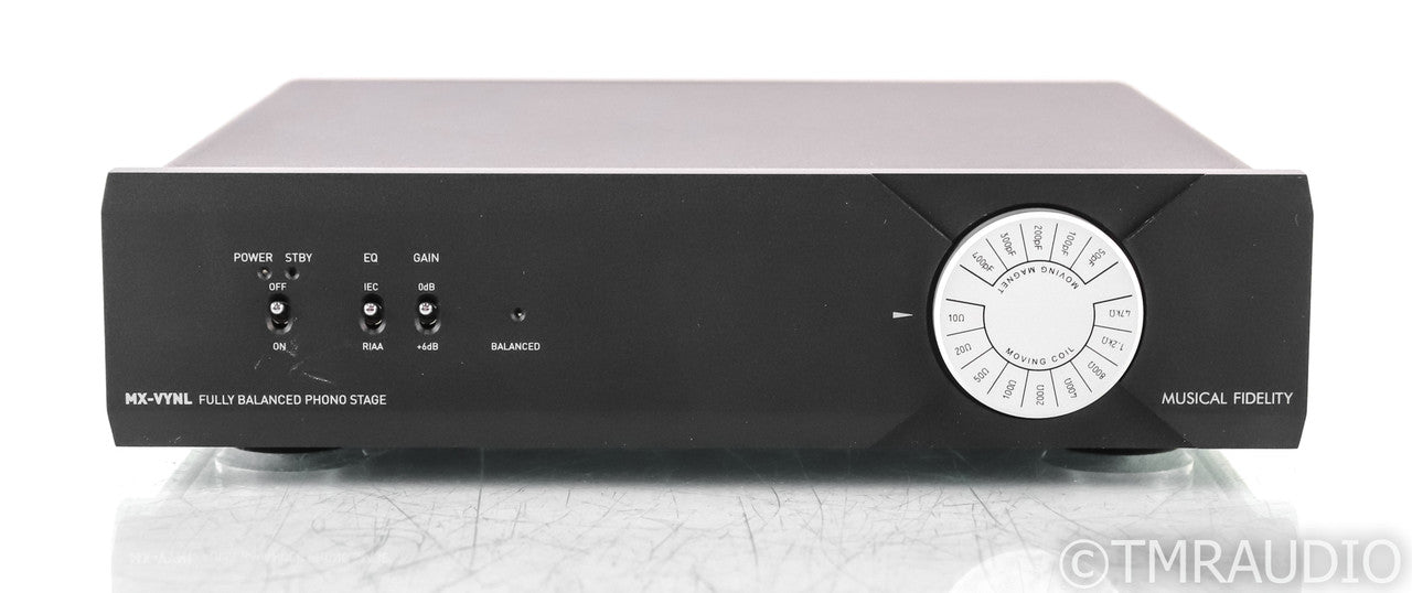 Musical Fidelity MX-VYNL MM / MC Phono Preamplifier; MXVYNL; Black