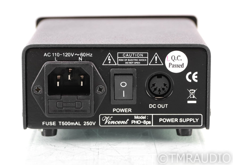 Vincent PHO-8 MM / MC Phono Preamplifier; w/ PHO-8ps Power Supply
