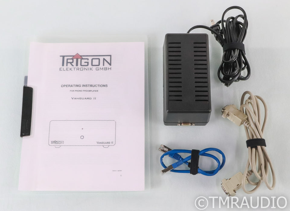 Trigon Vanguard II MM / MC Phono Preamplifier; Volcano II Power Supply