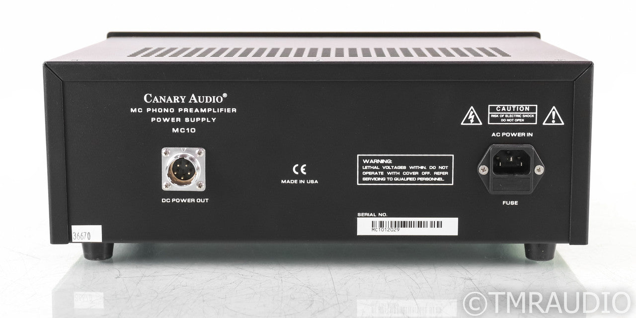 Canary Audio MC 10 Phono Tube Preamplifier