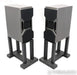 Wilson Audio Cub Series II Bookshelf Speakers; Cub-2; Gloss Grey Pair; Stands